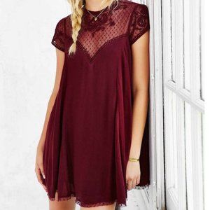 Kimchi Blue Lily Embellished Trapeze Dress